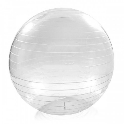 Gymnastics Ball transparent Size 65 cm