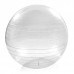 Gymnastics Ball transparent Size 65 cm