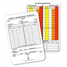 Referee Game Note Cards - Soccer