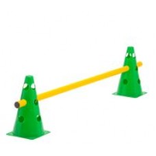 Cone Hurdle Single Hurdle Height 23 cm Green