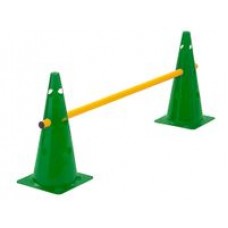 Cone Hurdle Single Hurdle Height 38 cm Green