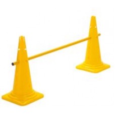 Cone Hurdle Single Hurdle Height 52 cm Yellow