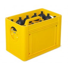 T-PRO BottleCarrier box for drinking bottles Yellow